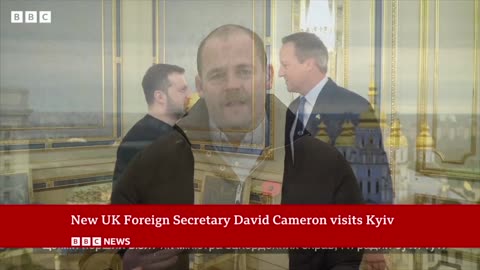 Ukraine President's Diplomatic Encounter: Meeting with David Cameron in Kyiv