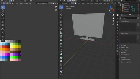 Want to make a sophisticated TV with Blender? Come and learn with the video