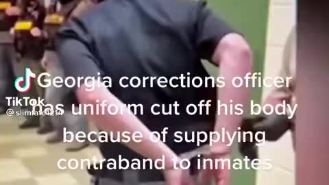 GEORGIA CORRECTIONS OFFICER GETS CAUGHT SUPPLYING CONTRABAND!