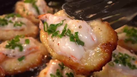 Potato Shrimp Cake