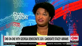 Stacey Abrams Forced To Give Her Thoughts On Biden Running In 2024