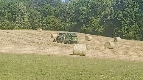 From wheat to hay.