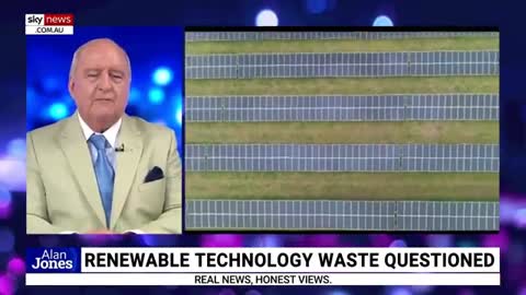 Politicians silent on renewables technology waste ending up in landfill.