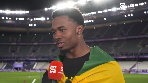 Paris 2024 | Jamaica's Rojé Stona: "I am speechless honestly, just living the moment" | SportsMax