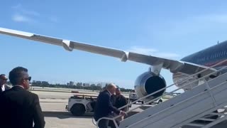 🔥 based Pres. Trump is en route to South Carolina for his speech later today.