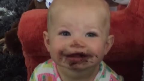Babies love chocolate | Funniest Babies love chocolate | viral video