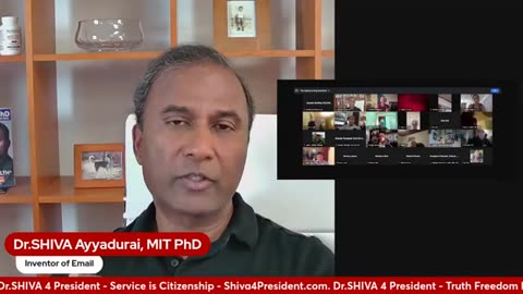 Dr. Shiva exposing Trump