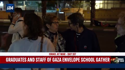 Staff and alumni from the Gaza Border Community School get together in Tel Aviv