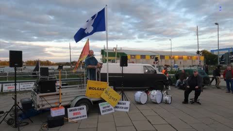 Wolgast - Eröffnung der Versammlung durch Stefan 13-09-2022