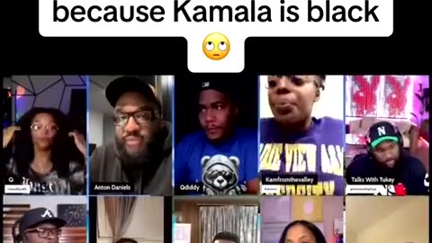 Afro Americans Rejecting Kamala Harris