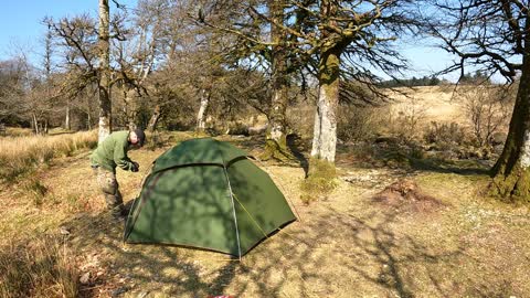 Taking down the Naturehike cloud peak 2 tent speedlapse