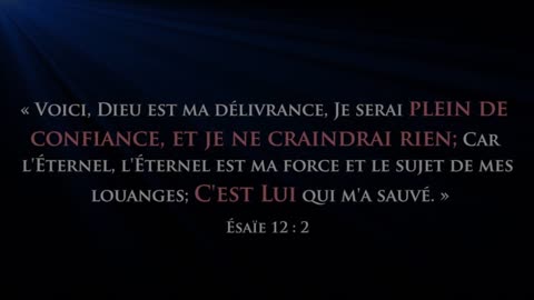 Fasse aux temps de détresse Ne craignez rien ni personne avoir la foi en Jésus christ