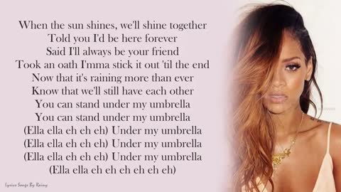 Rihanna - Umbrella | Lyrics Songs