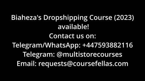 Biaheza - Dropshipping 2023 (Complete)