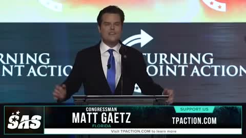 TPUSA 2022 (SAS): Matt Gaetz speaks at Student Action Sumit (Full Speech, July 23)