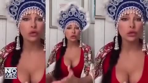 Russian Babe Thanks US for Sanctions.mp4