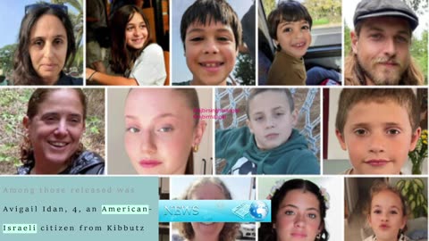 14 Israelis, 9 of them children, freed by Hamas on 3rd day of hostages-for-truce deal
