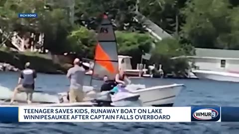 Teen Jumps on Runaway Boat, Saves the Day Just Two Months Before Shipping Off to the U.S. Navy