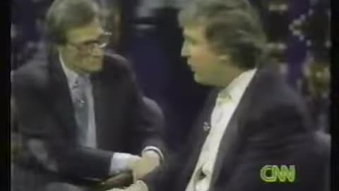 Donald Trump Interview 1988 Republican convention - Young Donald Trump