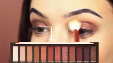 Makeup Tutorial _ Smokey Eye Makeup Look Face