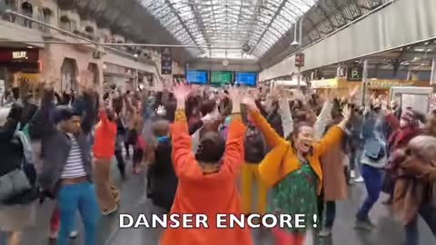 Danser Encore Gare de l'Est 8 Avril 2021 - The Mask Remix