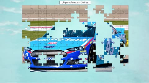 Ford NASCAR Jigsaw Puzzle Online