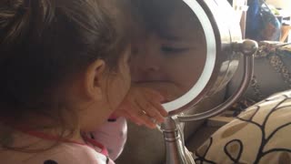 Mirrors and kids never lie about mom's age