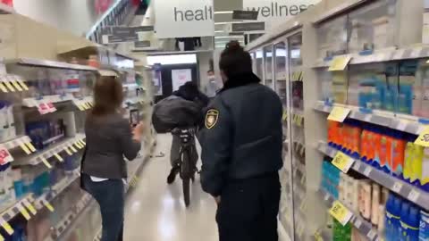 Shoplifter caught on camera