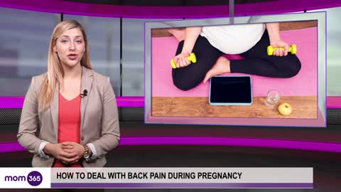 How To Deal With Back Pain During Pregnancy