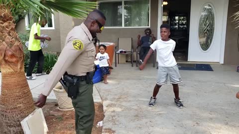 LASD SHARE Deputy Challenged To A Dance-Off After False 911 Call
