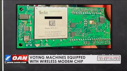 Dominion voting machines were connected to the internet, here is proof