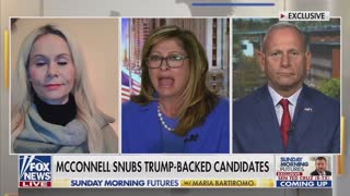 Mitch McConnell snubs Trump backed candidates.