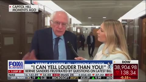Bernie Sanders FURIOUS When Reporter Asks About His Latest Dumb Idea