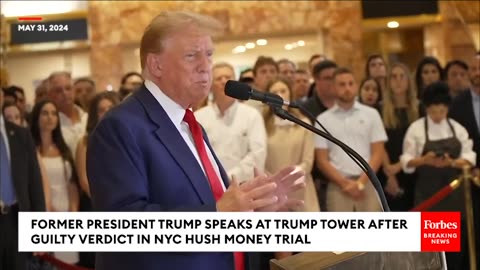 ‘This Can’t Be Allowed To Happen To Other Presidents’ Trump Speaks Out On Guilty Verdict