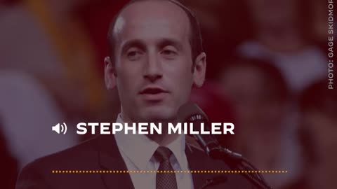 Stephen Miller Says Trump Would Use Law From 18th Century to Deport Illegals