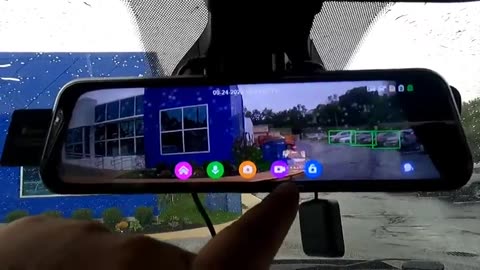 Pelsee P10 Rear view mirror dashcam review on my Ram 2500 Diesel(unboxing and install)