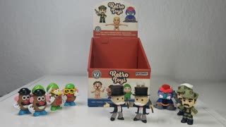 Opening a complete case of Hasbro Retro Toys Funko Mystery Minis!