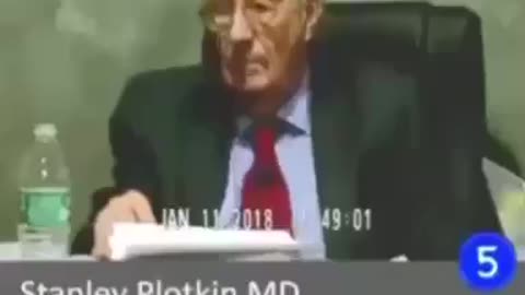 The godfather of vaccines Stanley Plotkin under deposition