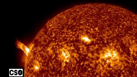 Pode passar pela Terra, bolha gigante de plasma solar