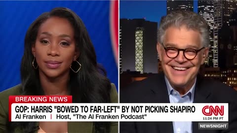 Al Franken reacts to GOP criticism of Kamala Harris and Tim Walz