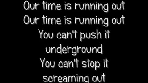 time is running out muse