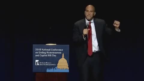 Cory Booker - get up in the face of some congress people