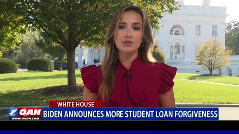 Joe Biden Announces Additional Student Loan Forgiveness