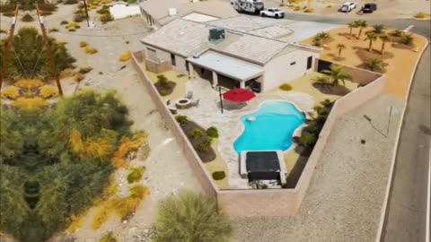 Lake Havasu Pool Home With 50' Boat Garage 151 Comanche Ln MLS 1028764