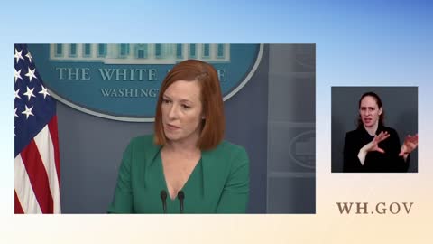 Prees Briefing by prees Secretary Jen psaki 💉 Vaccine News