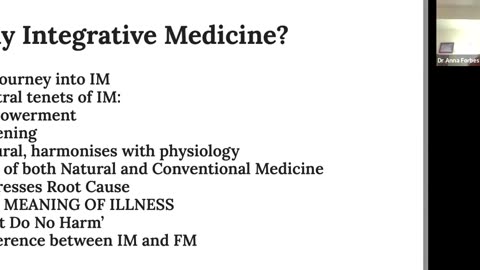Integrative Medicine- The Why and The How of a Successful Practice- Dr Anna Forbes MBBS