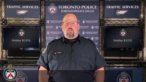 Toronto Police Holiday R.I.D.E. PSA