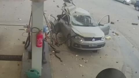 Car blast