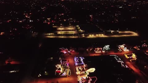 Pecan Grove Christmas Lights, December 28, 2021
