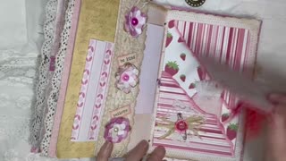 Berry Pink Journal - flip through